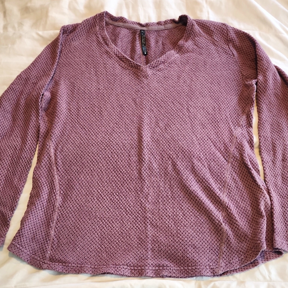 Kuhl Waffle Purple Long Sleeve